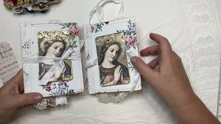 Beautiful Mary Journals for my Etsy shop!