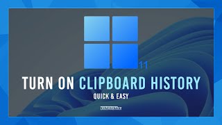 how to enable the clipboard in windows 11 - copy and paste history