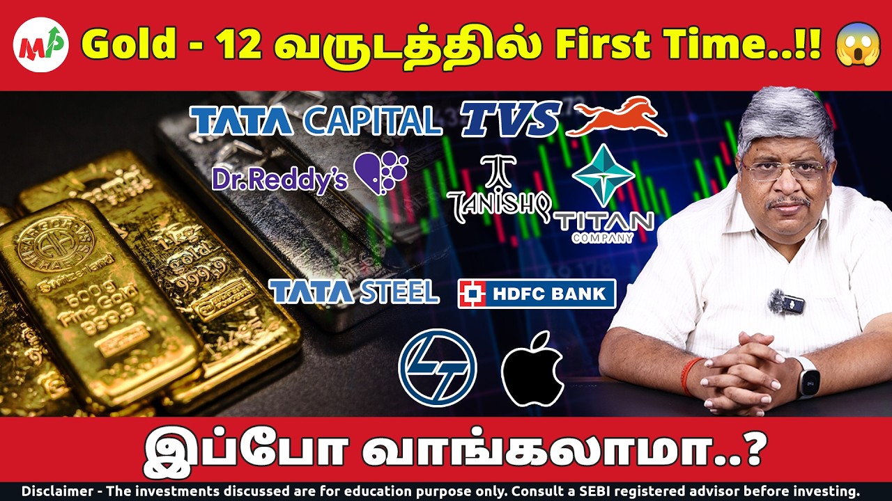 விலை குறையும் தங்கம் 📉 இப்போ வாங்கலாமா..? 🤔 | Gold Rate | Gold Price | Tata capital | TVS | TITAN