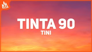 Tini  Tinta 90 letra