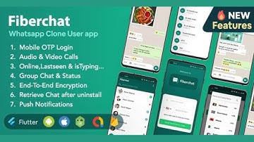 Make Whatsapp clone app || Fiberchat - Whatsapp Clone App Source code free download