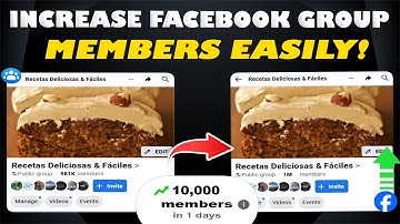 How to Increase Facebook Group Members Easily! (2025) Grow Facebook Engagement
