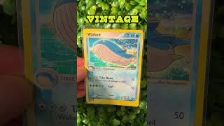 VINTAGE vs MODERN Wailord Pokemon Cards! Which do you prefer? #shorts #pokemoncards