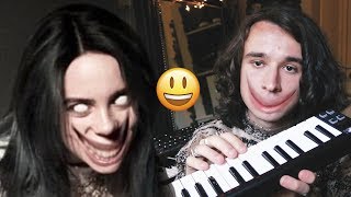 If Billie Eilish made *extremely* HAPPY MUSIC chords