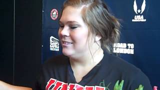 Amanda Bingson on making the Olympic team