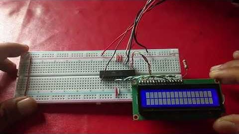 Lesson5: Starting LCD16x2 Tutorial With Atmega8 Using Bascom AVR (Animations LCD 04) Flying char