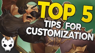Overwatch - TOP 5 TIPS FOR CUSTOMIZATION - (New Players, Beginners)