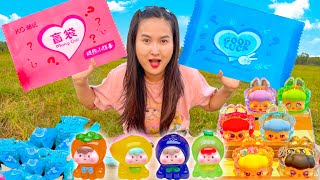 Chancady ra đồng bắt cá, tìm được rất nhiều túi mù, xé túi mù được rất nhiều labubu