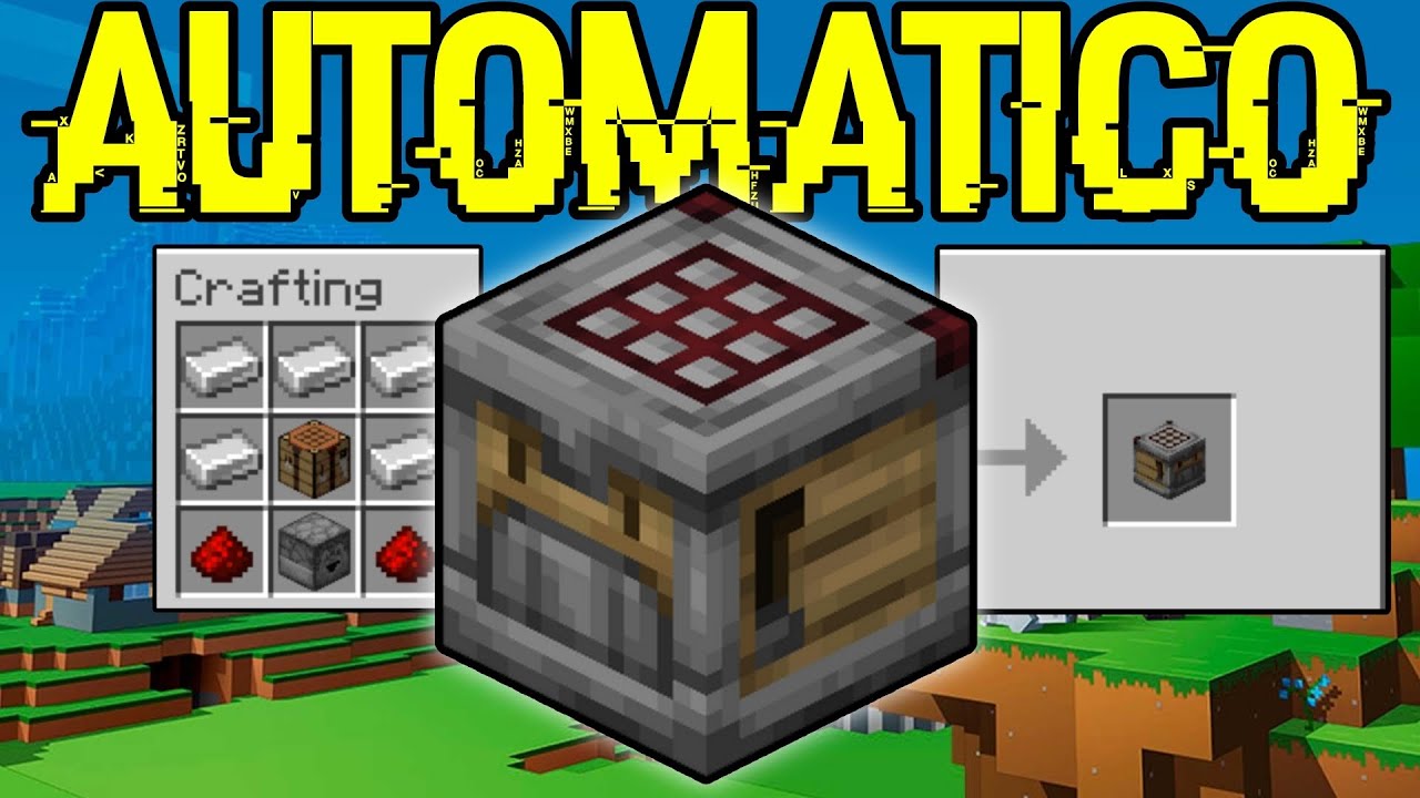 Crafter Java ¿Cómo hacer un Crafter automático?| Minecraft Java 1.21.7 - YouTube