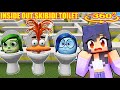 Can Aphmau Survive in Inside Out Skibidi Toilet Maze? - Minecraft 360°