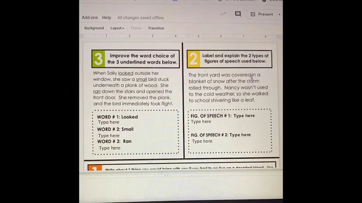April 6-9 Instructions
