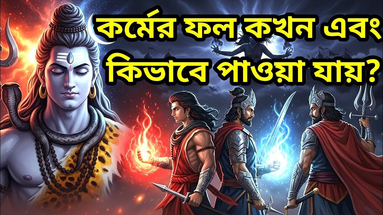 কর্মের ফল কখন এবং কিভাবে পাওয়া যায়?Bangla story | bangla motivational story