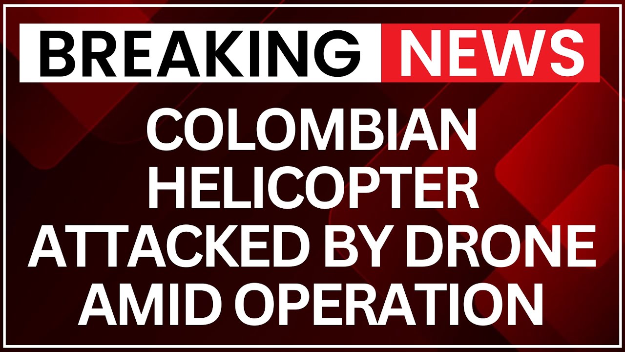 Anti-Cocaine Operation in Colombia Turns Deadly as Helicopter Attacked by Drone | NewsX