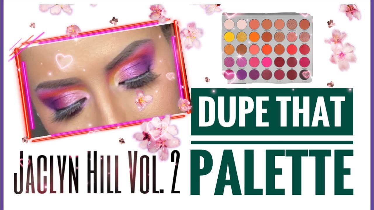 DUPE THAT PALETTE | Jaclyn Hill Vol. 2 | Makeup Revolution Patricia Bright | The Curvy Cuban