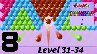 Bubble Shooter - Gameplay Walkthrough Part 8- Tutorial: Level 31-34 (iOS, Android) screenshot 4