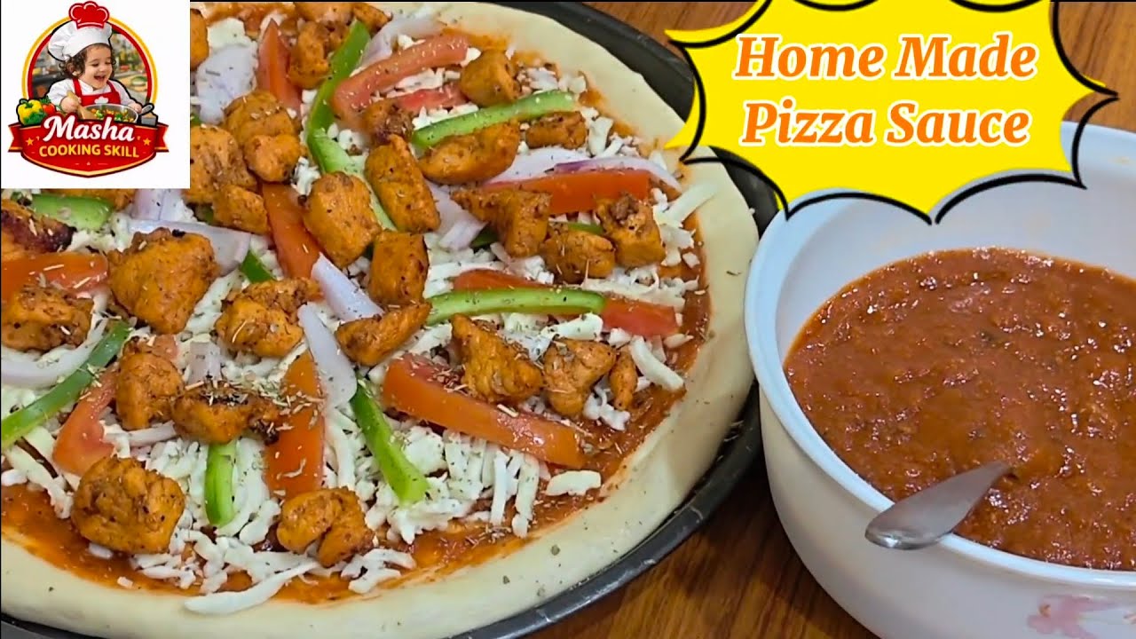 Home Made Pizza 🍕 Sauce#ItalianStyleSauce#TomatoSauce#love #MashaCookingSkill#foryou#youtubeshorts