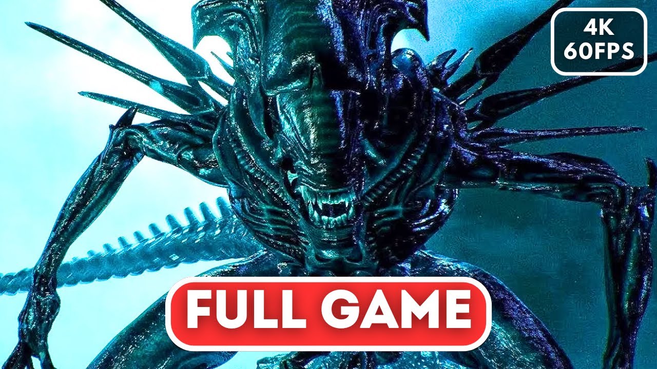 ALIENS VS PREDATORS ALIEN CAMPAIGN Gameplay Walkthrough FULL GAME【4K ...