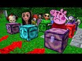 Minecraft - NOOB vs PRO vs HACKER vs GOD : SCARY PORTAL IN CHEST CHALLENGE ! AMV SHORT Animation