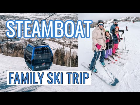 Steamboat Resort Colorado Review and Travel Guide - Family ski trip with kids!