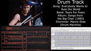 Everybody Wants to Rule the World (Tears for Fears) • Drum Track