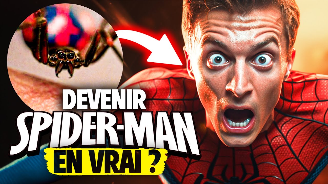 Il se fait mordre par une araignée pour devenir SPIDERMAN - YouTube