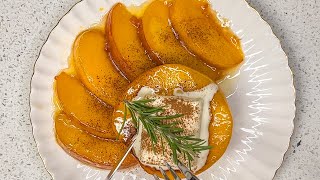 Homemade Sweet Peach Dessert