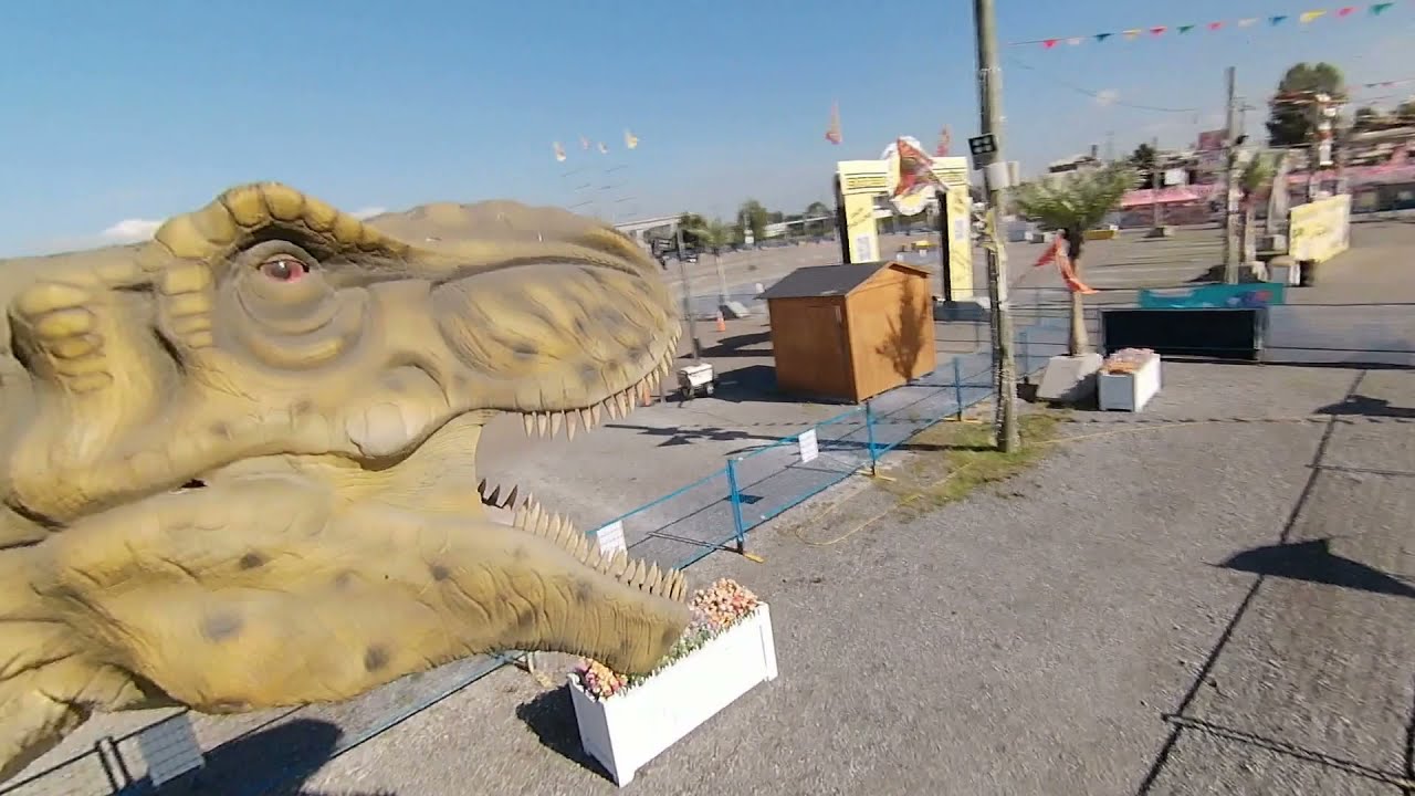 FPV DRONE VS. DINOSAURS