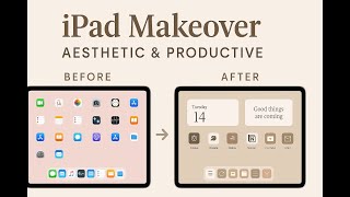 "iPad Makeover – How I Made My iPad Look Aesthetic & Productive" screenshot 5