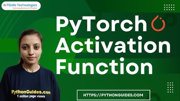 How to use PyTorch Activation Function | PyTorch Activation Function