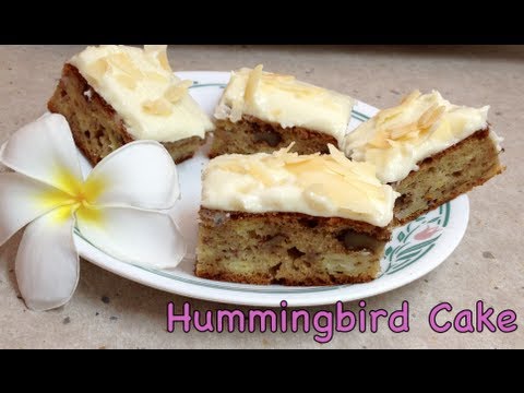 Hummingbird Cake Video Recipe cheekyricho