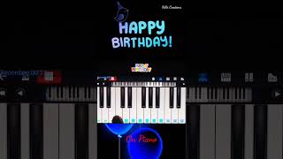 Happy Birthday | Happy Birthday Music on Piano | Birthday | shorts shortvideo youtubeshorts