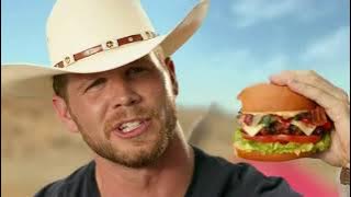 Carl's Jr Tex Mex Bacon Thickburger Commercial Borderball Ft Elle Evans