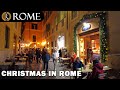 🎄 Christmas preparations in Rome 2022 🎁 [4K Ultra HD] ✨