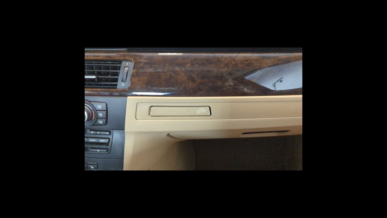 E90 BMW Cupholder replacement YouTube