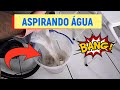 ASPIRADOR DE PÓ E ÁGUA LAVANDO O CHÃO