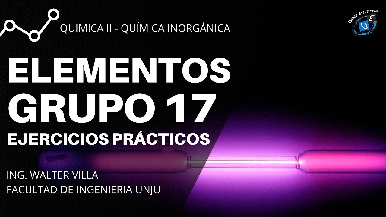 🚨 ELEMENTOS DEL GRUPO 17 HALÓGENOS | EJERCICIOS PRÁCTICOS | 2020 - YouTube