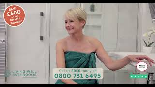 Save £600 on a Safer Walk-In Shower | Accessible Bathrooms for Elderly & Disabled People.
