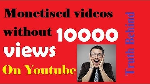 Hindi   हिन्दी Enable YouTube Monetization Without Reaching 10K Views....Truth Behind