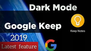 Google Keep dark mode|how to enable dark theme in google keep app
