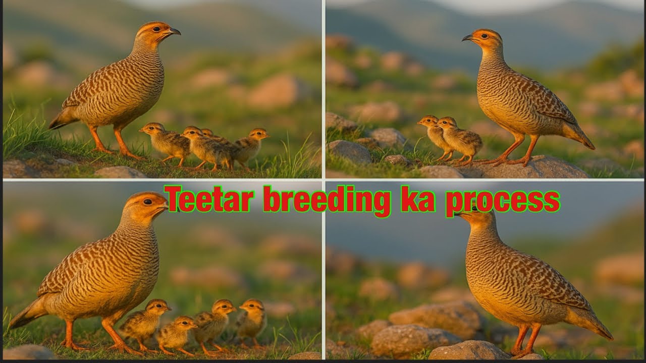 Andy se bachy nekalny tak ka journey | complete process teetar ke breeding kelya 