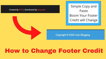 How to change or Remove footer Credit in GeneratePress Theme