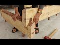 Create A Sturdy & Easily Removable Bed With Simple Joints From Solid Wood // Monolithic Woodworking