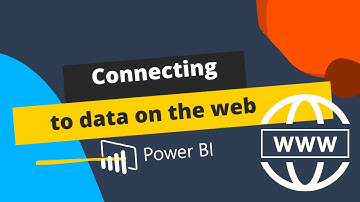 How to connect to web data source in Power BI