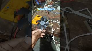 infrared induction cooker repair experiment ⚡#electricexpres #electrcal #shortfeed #