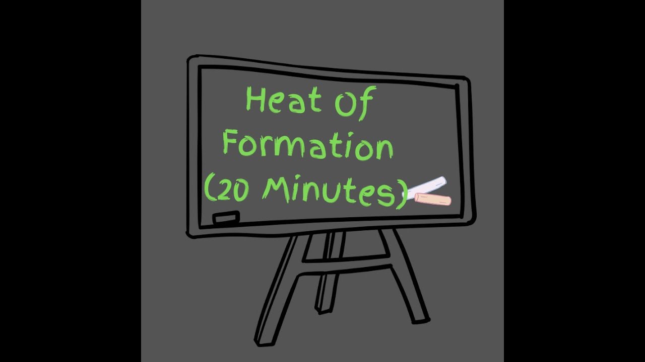 Heat Of Formation (20 Min) - molar enthalpy of formation, enthalpy reactions
