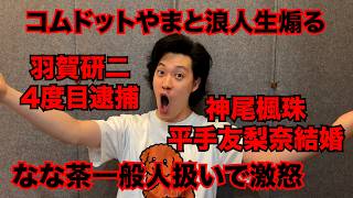 【粗品】最近のSNSニュース斬った【1人賛否】