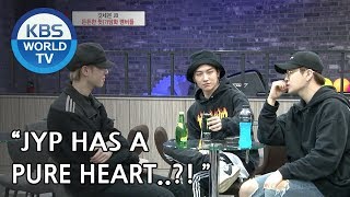 JB and GOT7 members talk about JYP [Hyena On the Keyboard/ 2018.05.02]