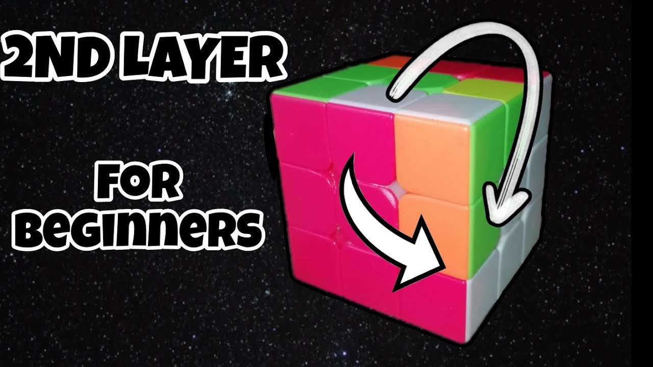 A beginner's guide to making a 2nd layer of Rubik's Cube - YouTube