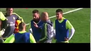 Zidane angry with James Rodriguez