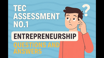 TEC exam 1 | Entrepreneurship Questions & Answers | CSC Exam Preparation